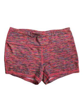 Material Girl Active Multicolored Pink Workout Shorts